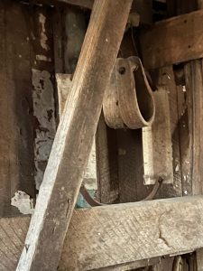 Stirrups in horsebarn