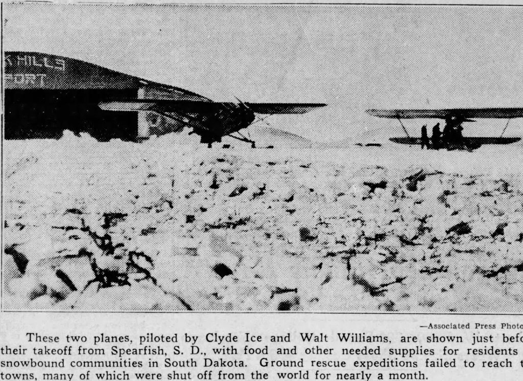 1946 Blizzard. Source: Duluth News Tribune, via newspaper.com