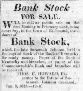 The Distinguished Susannah Johnson