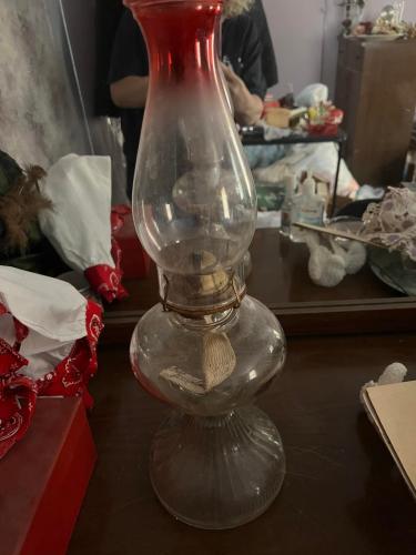 Lamp That is Believed to Have Been Owned By Joe and Nellie McCracken