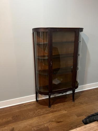 Nellie (Peelle) McCracken's China Cabinet