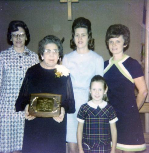 Honoring Ethel As Organist at Farlington Methodist Church for 30? Years