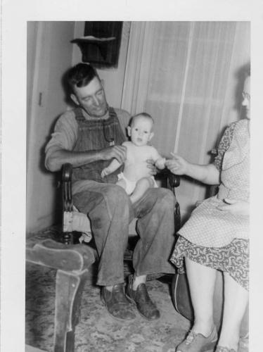 McCracken, Joe & Nellie (Peelle) with Ross, Mark 