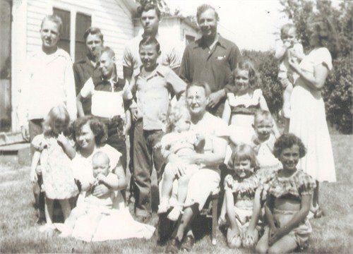Ronald, Bernice and grand children