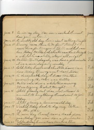 Rosa Ellis Diary - Page 003