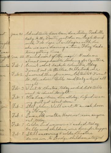 Rosa Ellis Diary - Page 004