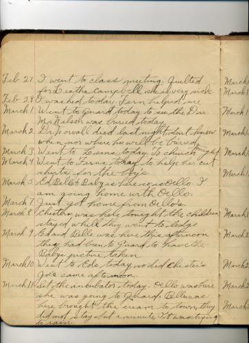 Rosa Ellis Diary - Page 007