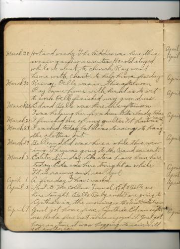 Rosa Ellis Diary - Page 009