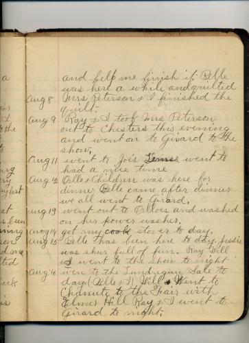 Rosa Ellis Diary - Page 020