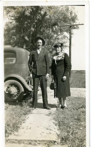 Will Thomas & his second wife Belle (Woodward) Thomas