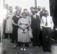 H1 1962 Attendees at Minnie Helm's funeral