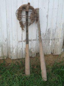 McCracken Baseball Bats and Catcher's Mask 